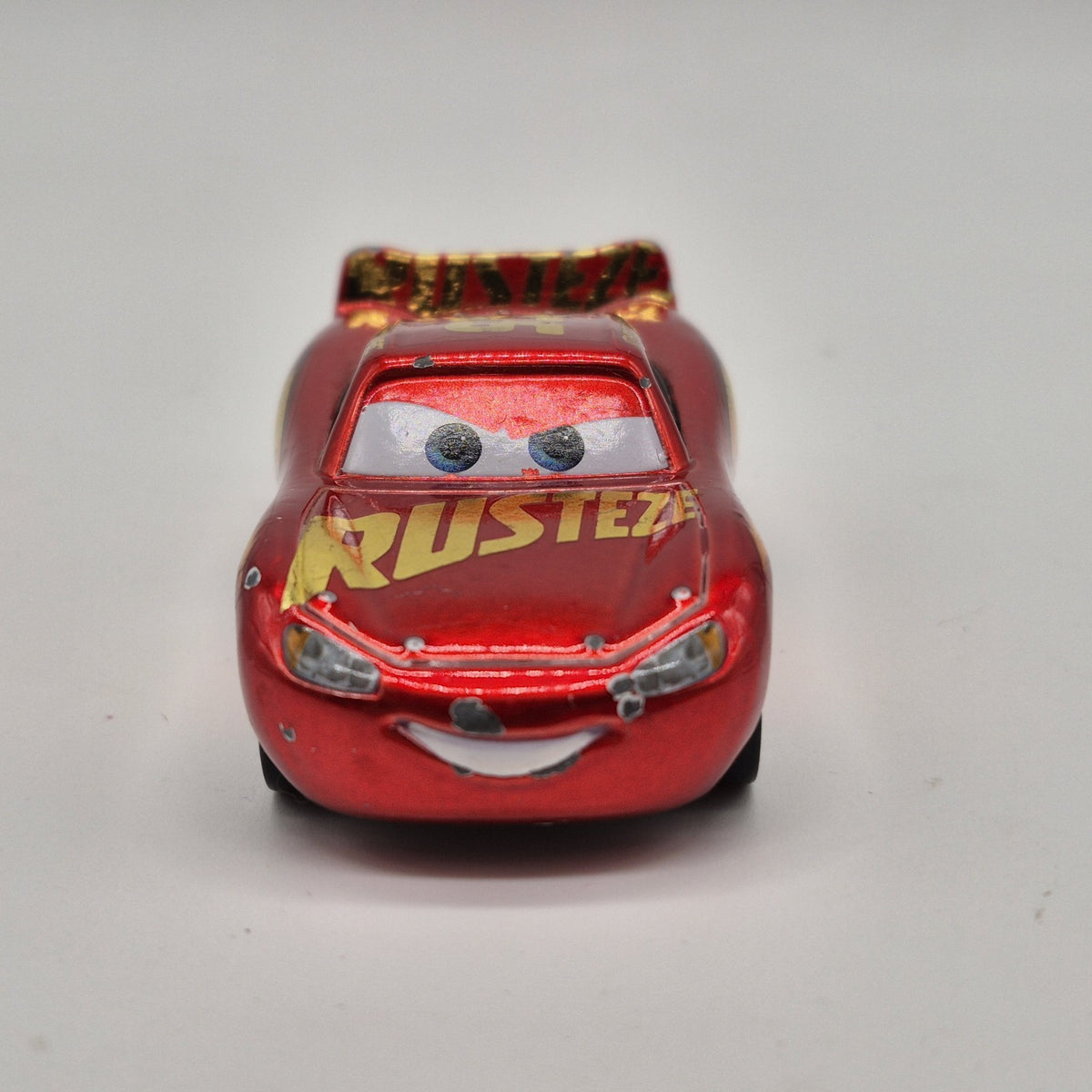 Rusteze Racing Center Lightning Mcqueen 1:55 Diecast Car LOOSE 8