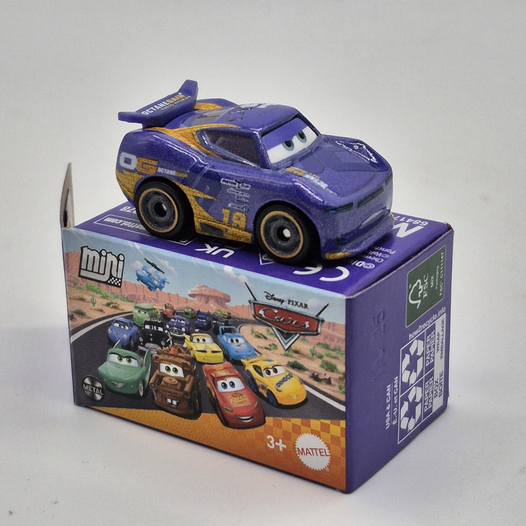Danny Swervez Disney Pixar Cars Mini Racers 1:87 Next Gen Piston Cup 20260