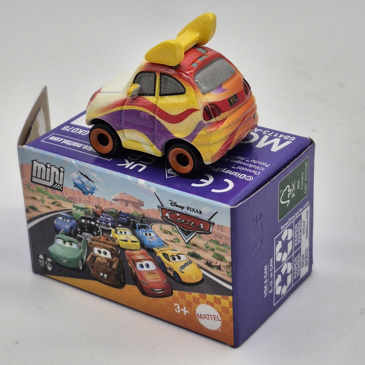Roadette Marker Disney Pixar Cars Mini 1:87 Diecast Toy 20251