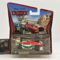2010 Disney Pixar Cars 2 Francesco Bernoulli #4 Diecast Mattel New0