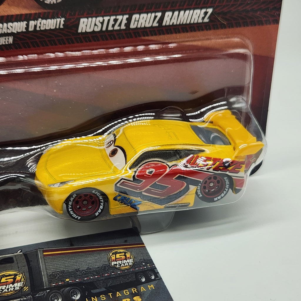 Disney Pixar Cars Headset Crew Chief Lightning McQueen & Rusteze Cruz Ramirez 2