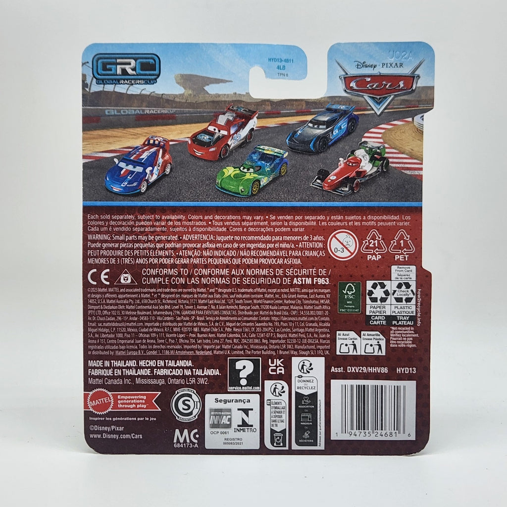 Dinoco GRC Cruz Ramirez Disney Pixar Cars 1:55 Metal Mattel Diecast Toy Car2