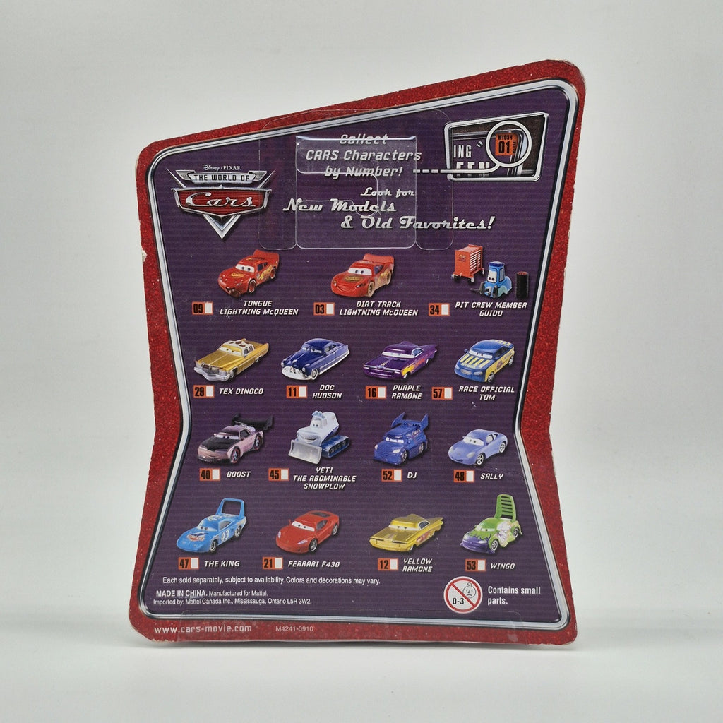 Disney Pixar Cars Pit Crew Member Guido #34 The World of Cars New Die-Cast 1:552