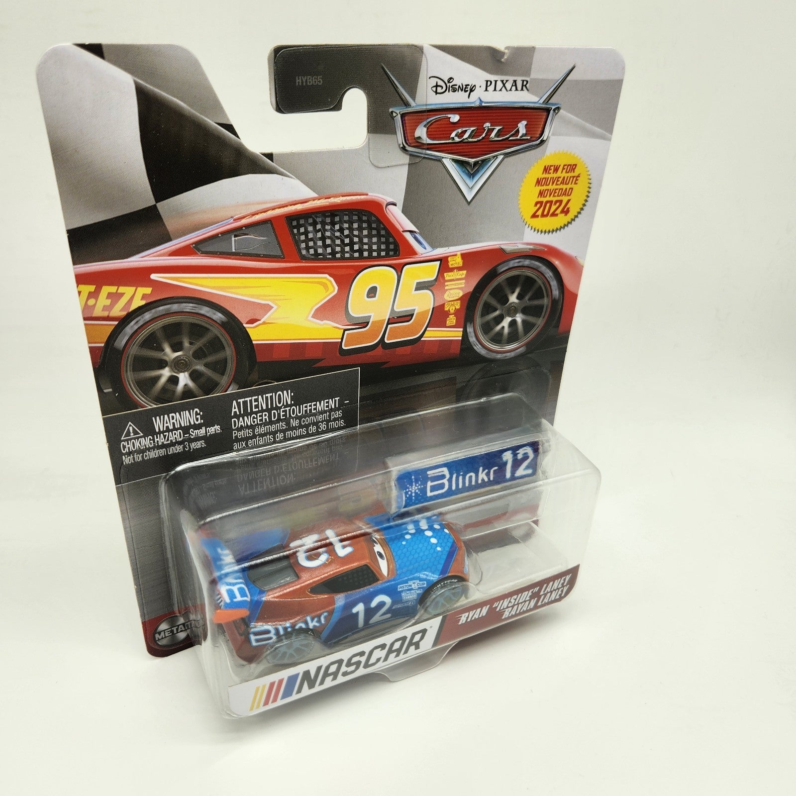 Ryan "Inside" Laney - Sealed Metal diecast Disney Pixar Cars NASCAR Ryan Blaney2