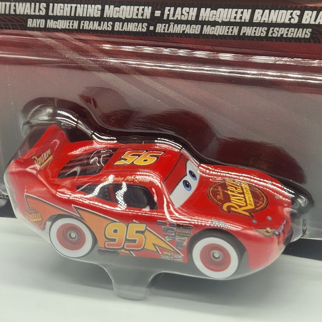 White Walls Lightning Mcqueen 2026 Disney Pixar Car 1:55 Diecast Mattel Toy Car1