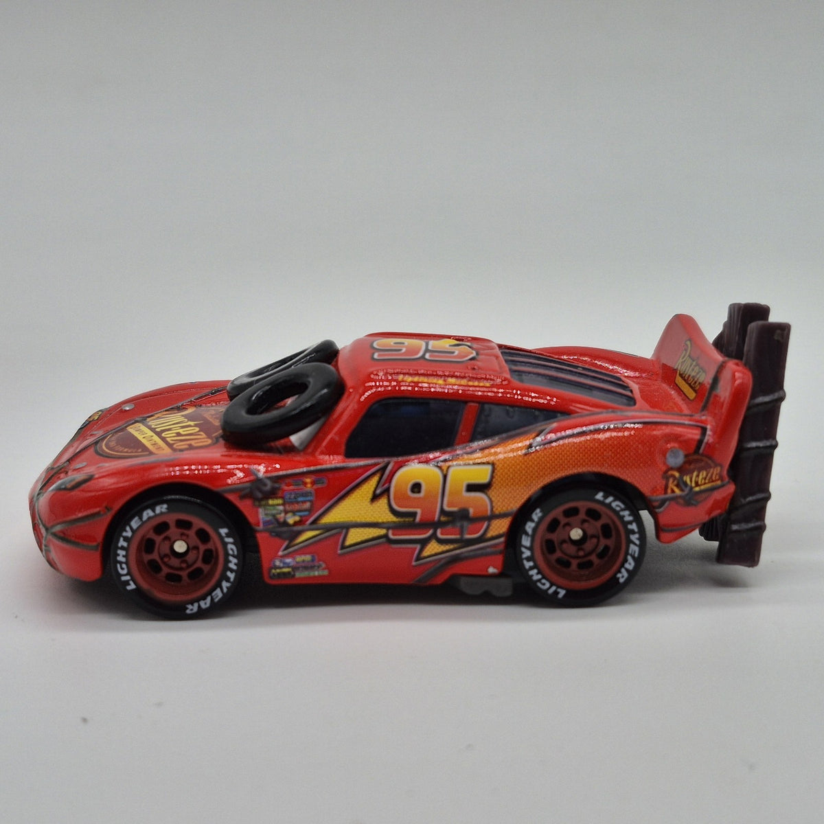 Spinout Lightning Mcqueen Loose Disney Pixar Cars 1:55 Diecast Car Mattel 2