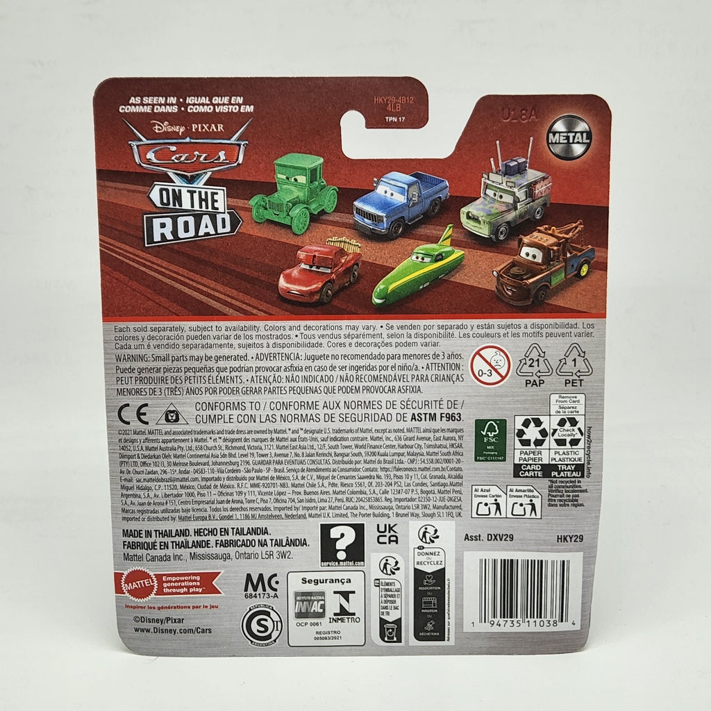 Cryptid Buster Lightning McQueen 2024 Disney Pixar Cars HKY29 China 1:551