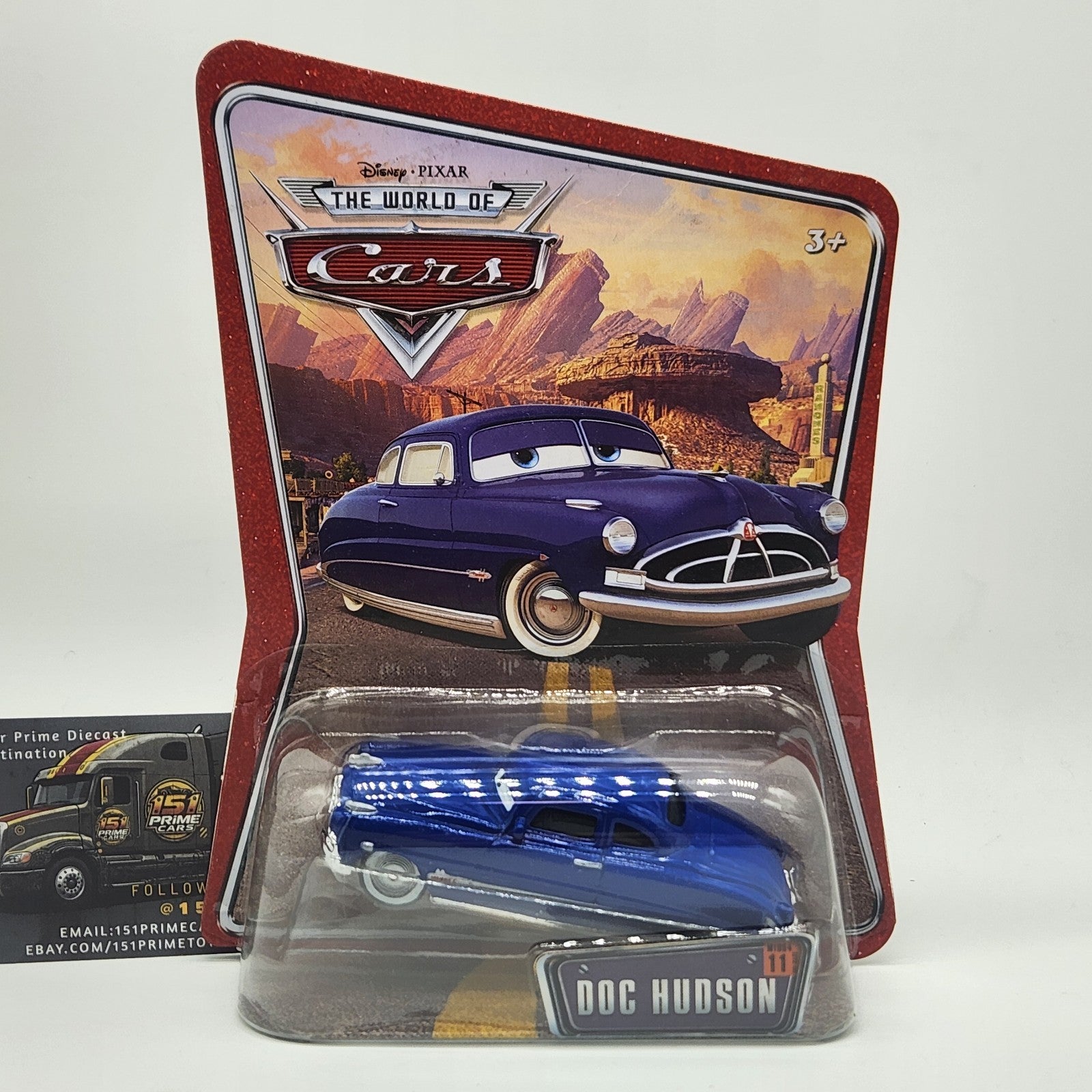 Disney Pixar Cars 2008 World of Cars Doc Hudson Mattel 1:550