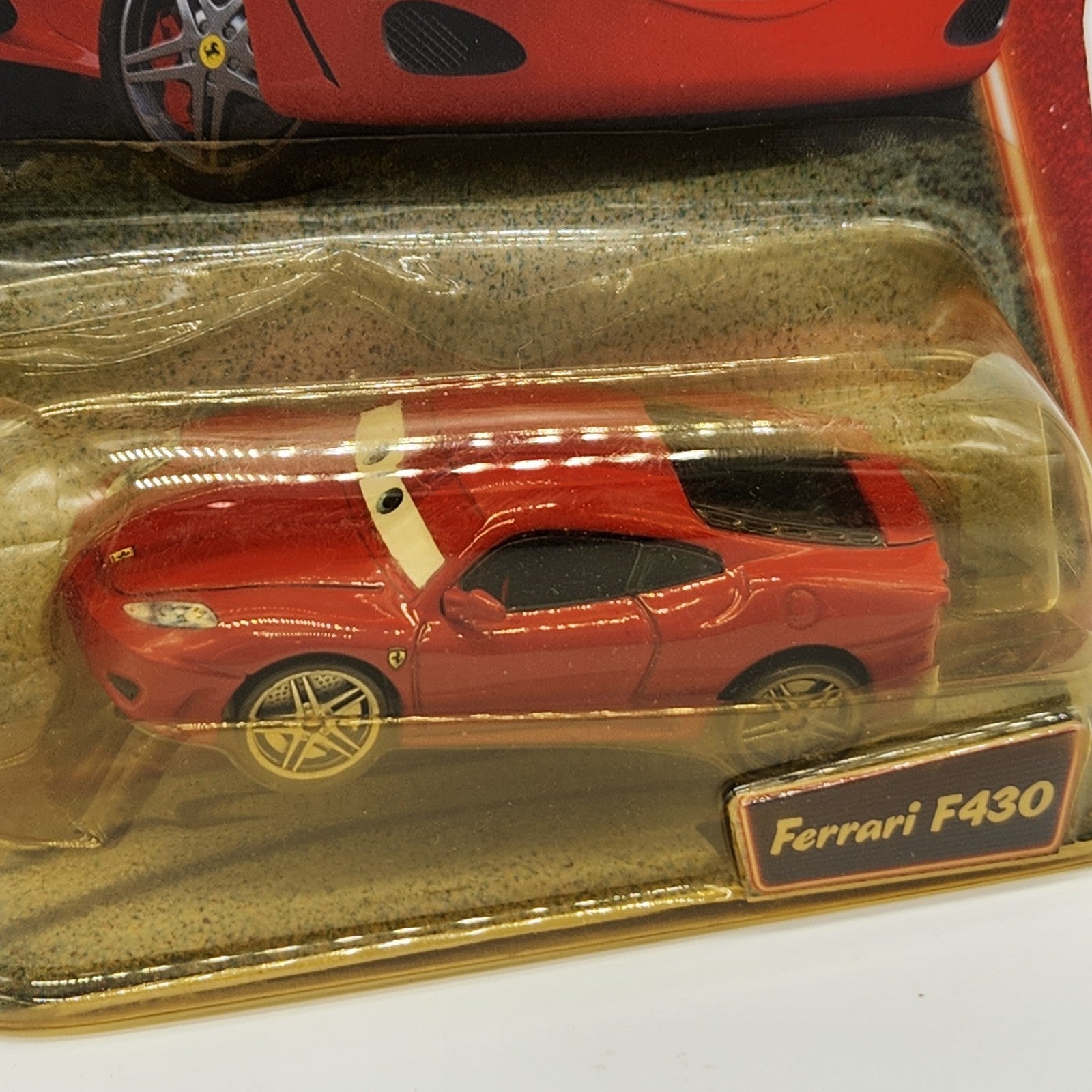 Disney Pixar World of Cars Ferrari F430 Supercharged   New Sealed 2007 Vintage1