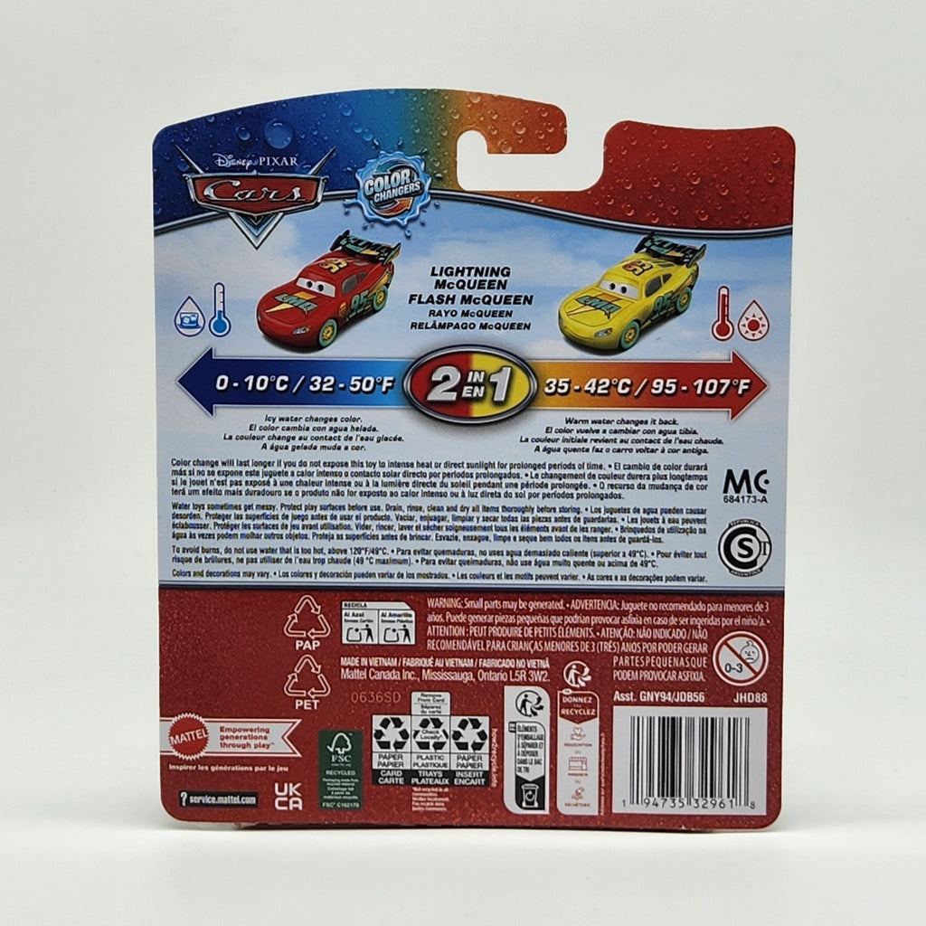 Race To Celebrate Lightning Mcqueen Color Changers 2026 Disney Pixar Cars 1:552