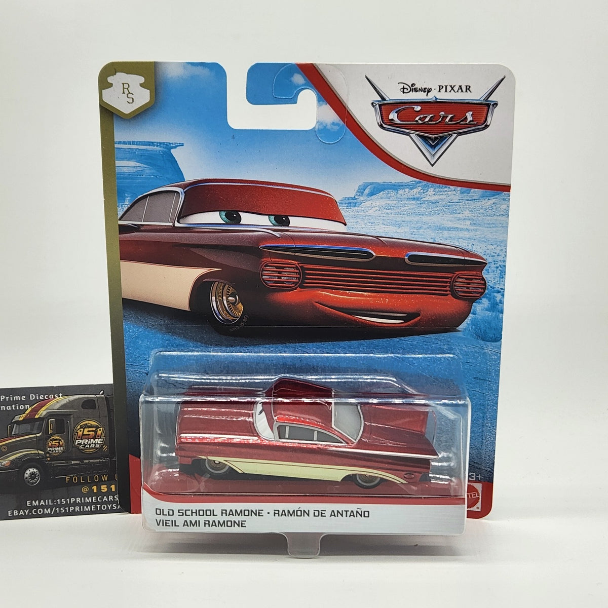Old School Ramone 2019 Disney Pixar Cars Radiator Springs Series 1:55 Diecast0