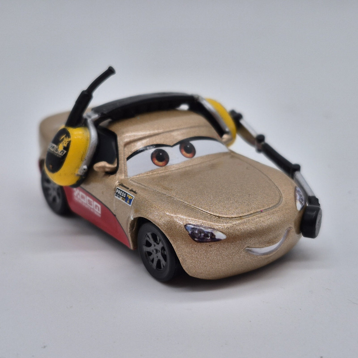 Shannon Spokes Loose Disney Pixar Cars Rsn Announcer 1:55 Diecast6