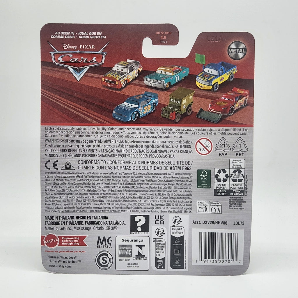 Eugene Carbureski Mattel Disney Pixar Cars 1:55 (1$ Shipping On Additional Cars)2
