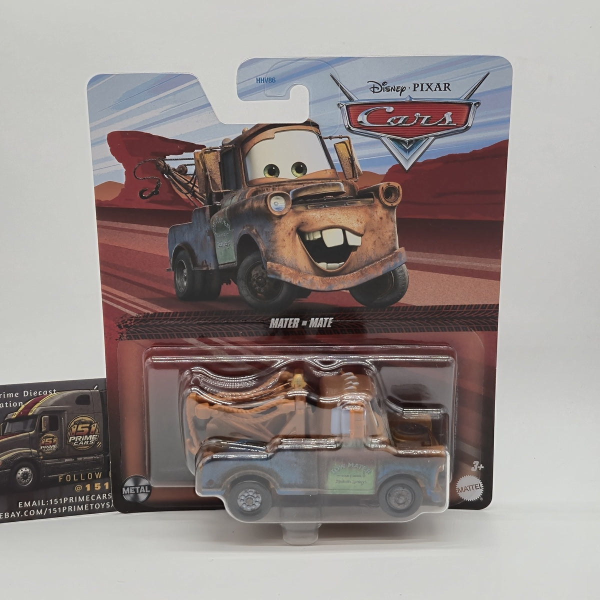 Mater 2023 Disney Pixar Cars 1:55 Diecast HLT830