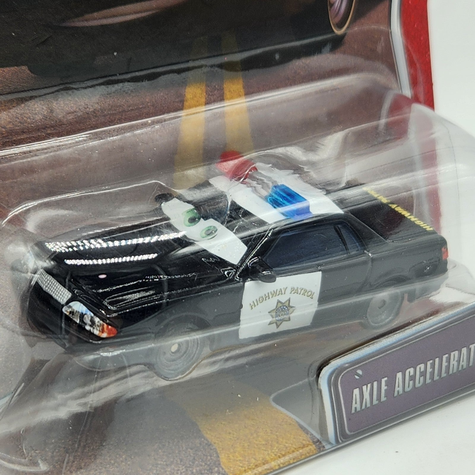 Disney Pixar World Of Cars 2008 Axle Accelerator #58 Highway Patrol 1:55 2
