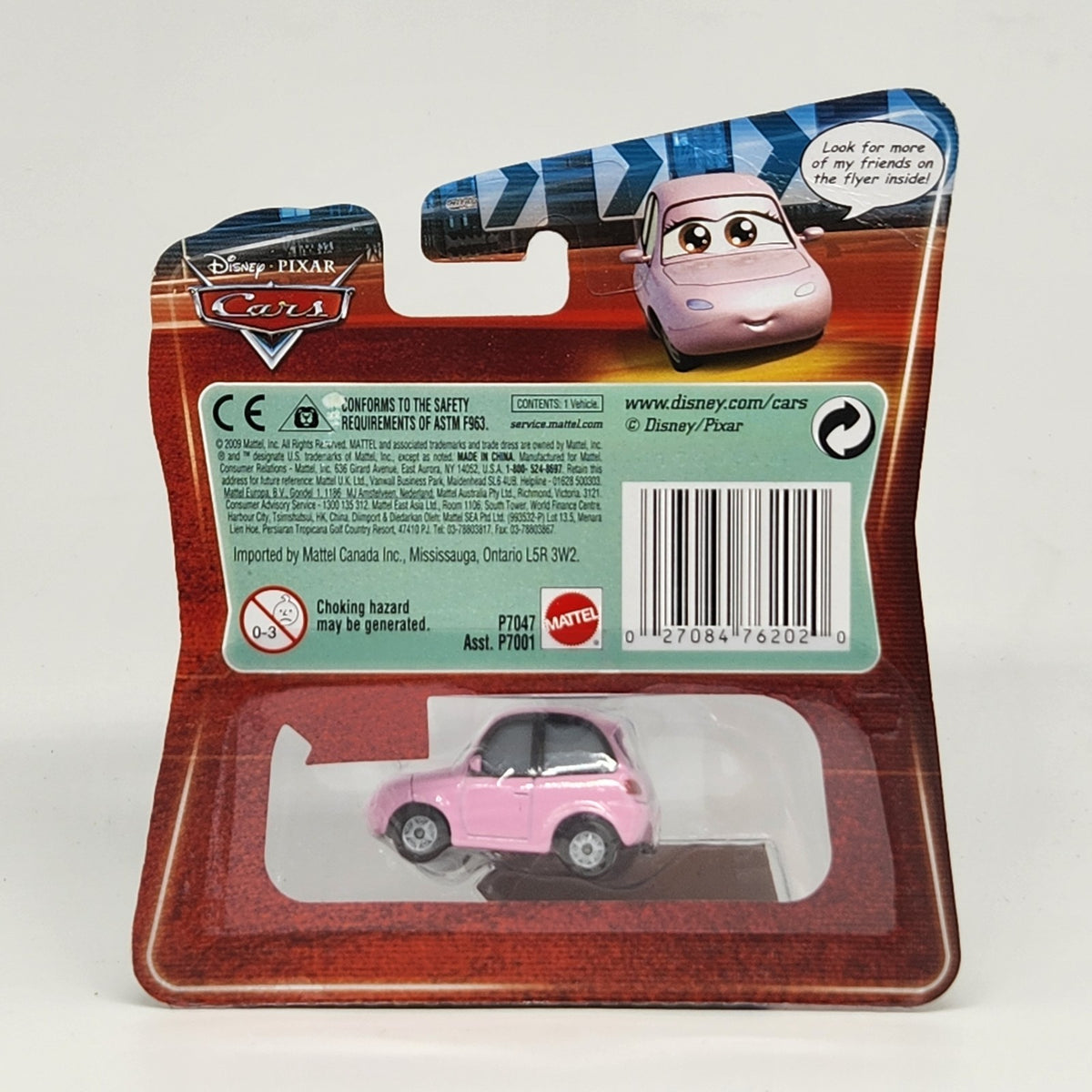 Chuki Disney Pixar Cars Lenticular Eyes 2009 1:55 1$ Shipping On Additional Cars2