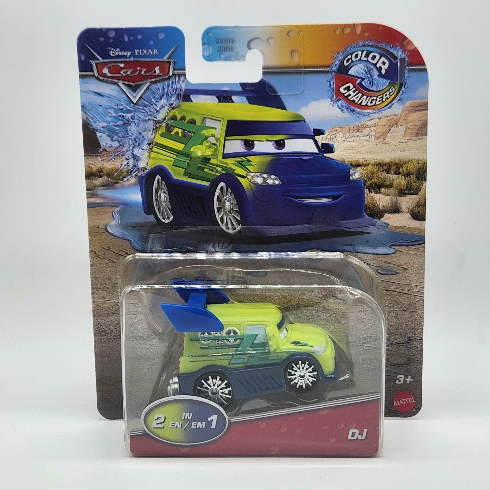 Disney Pixar Cars Color Changers DJ 1:55 Mattel Toy NEW 20250