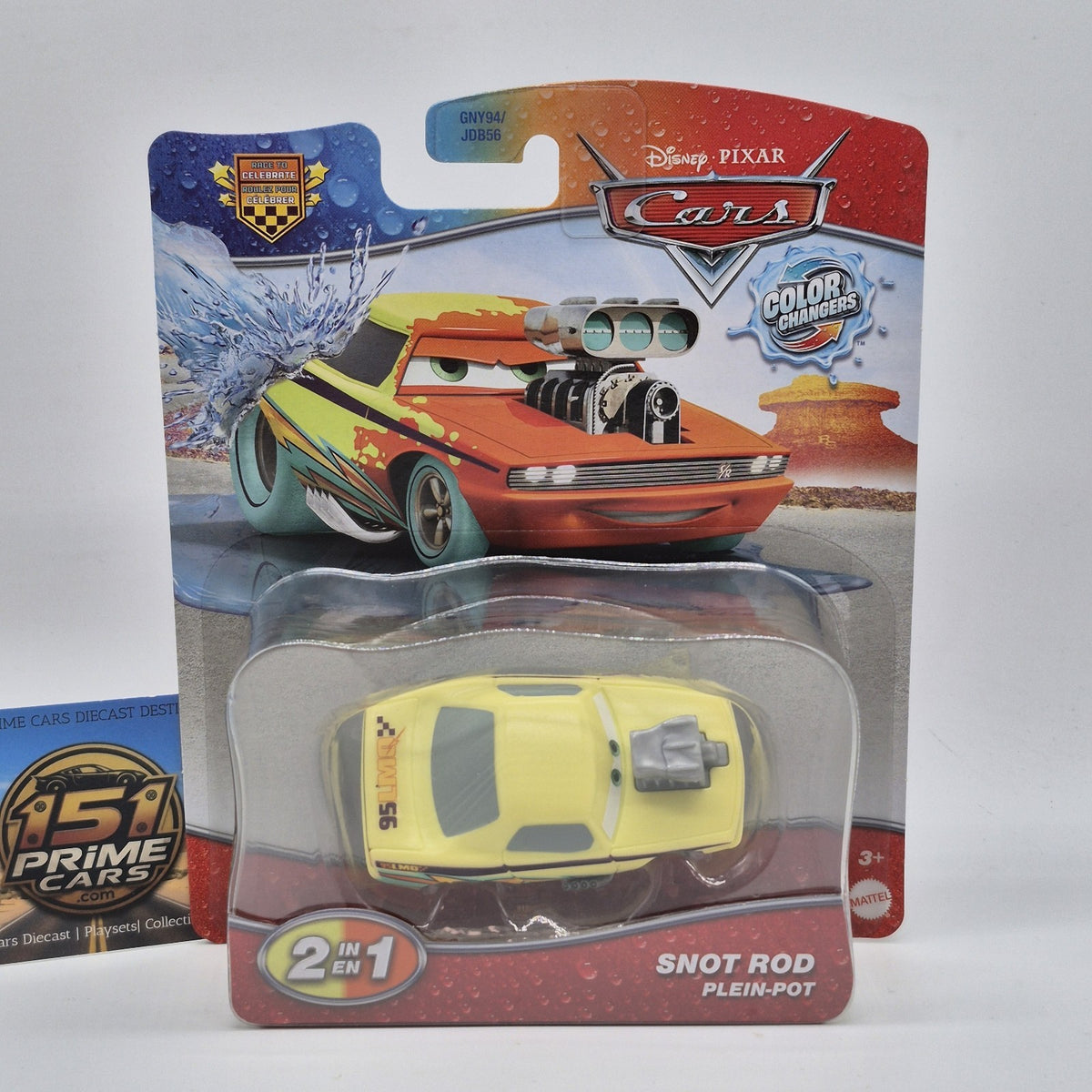 Disney Pixar Cars Color Changers Cruising Snot Rod Race To Celebrate 20260