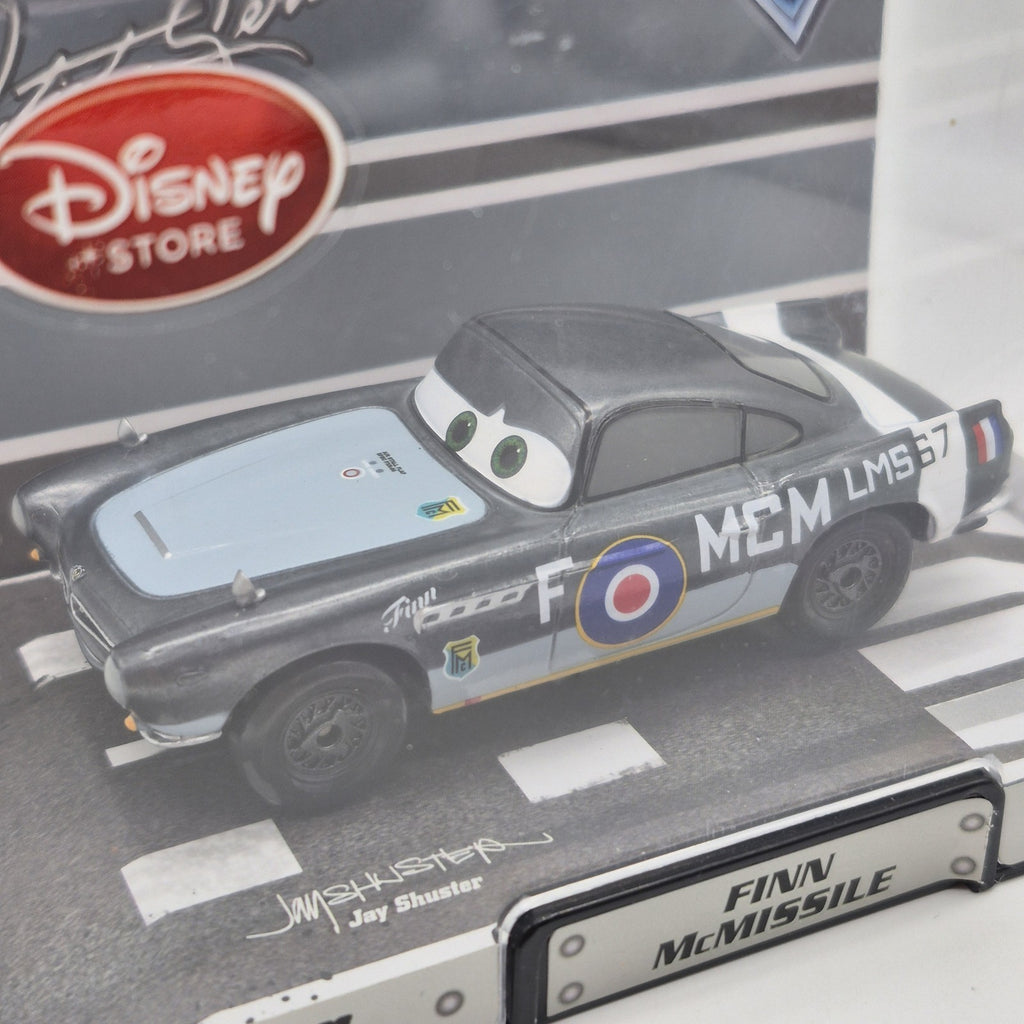Disney Store CARS Artist Series Jay Shuster FINN McMISSILE DIECAST 1:43 Custom2