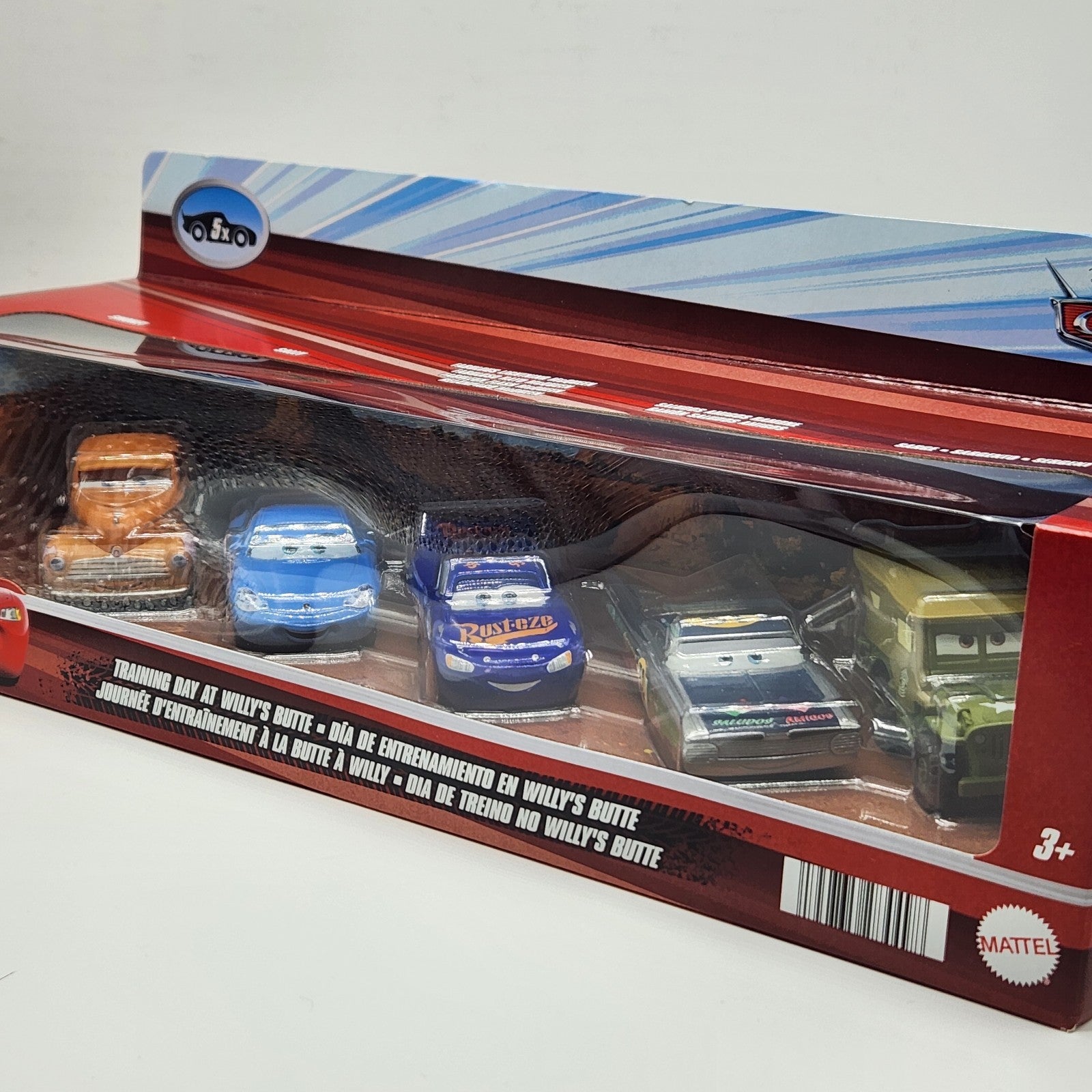 Training Day at Willy's Butte 5 pack 2025 Disney Pixar Cars Diecast 1:550