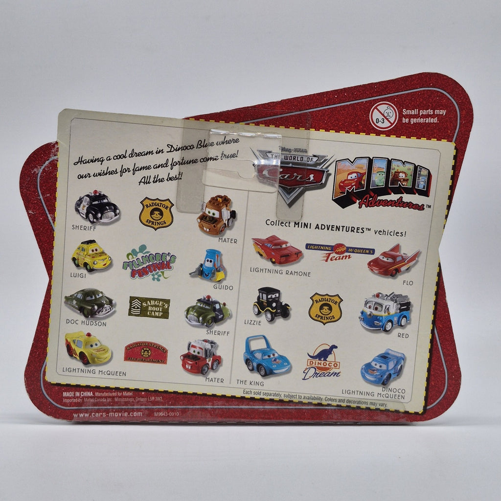 Dinoco Dream The King And Lightning McQueen Disney Pixar Cars Mini Adventures3
