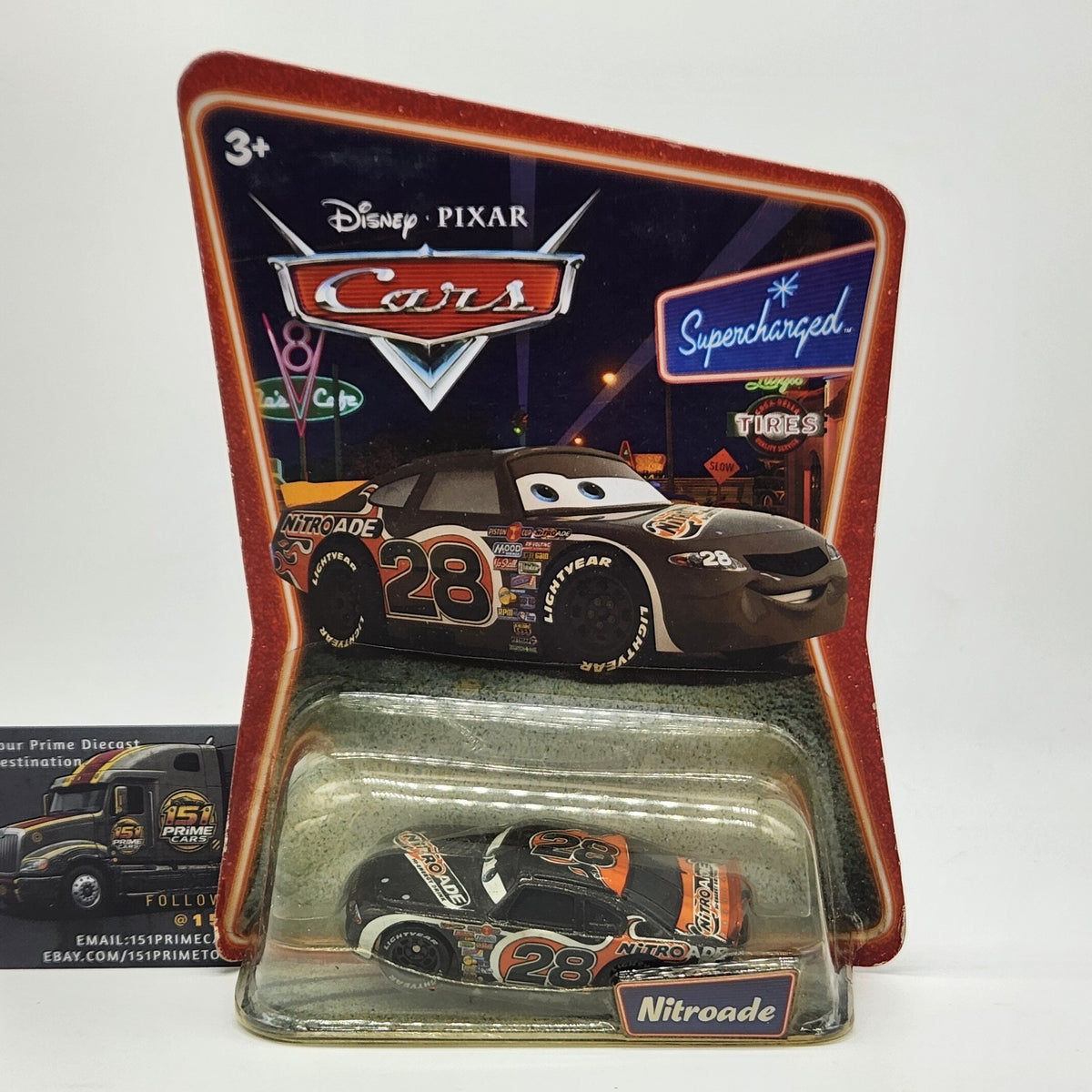 Nitroade Disney Pixar Cars 2007 Supercharged Series 1:55 Diecast Car0