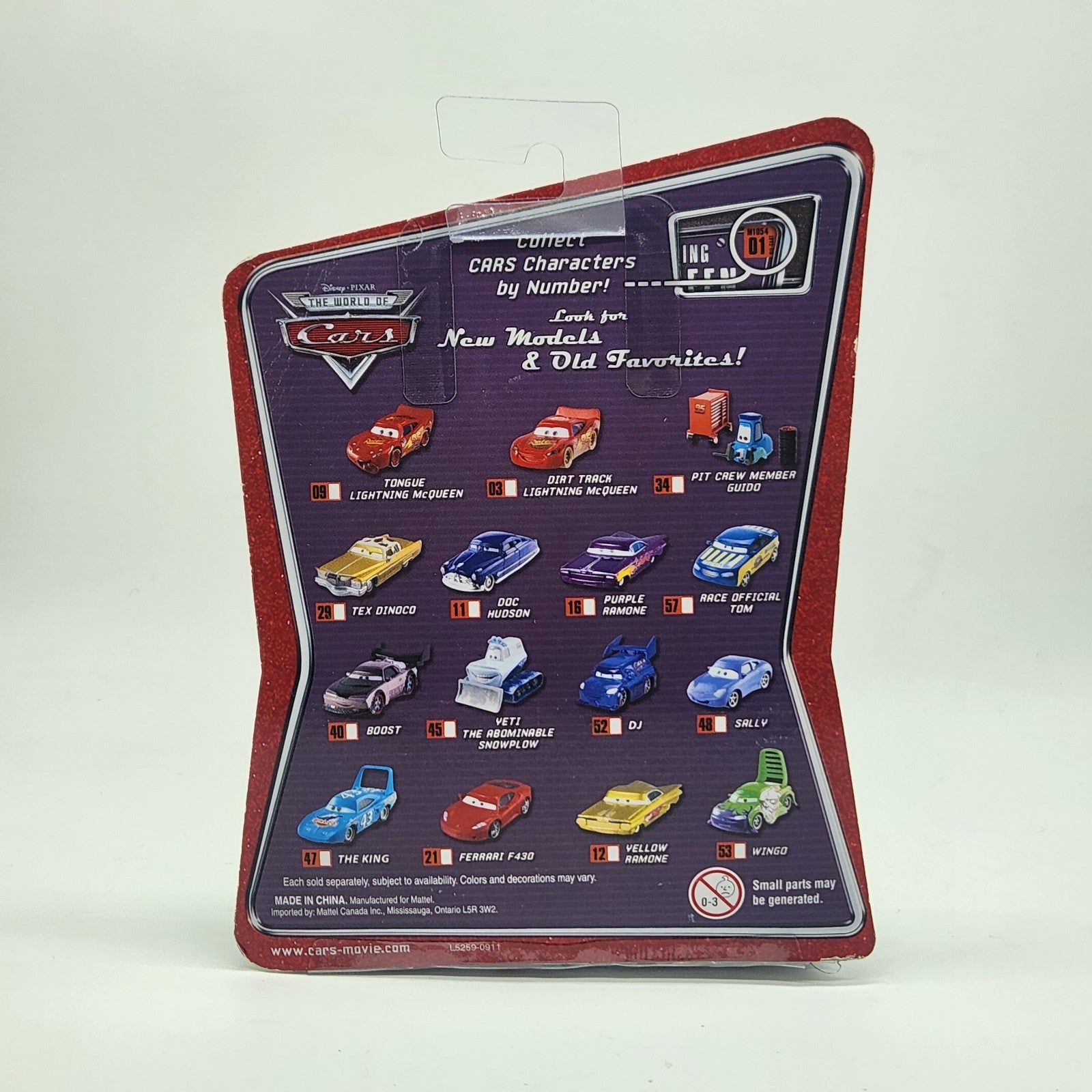 Wingo 53 Disney Pixar 2008 The World of Cars 1:55 Diecast4