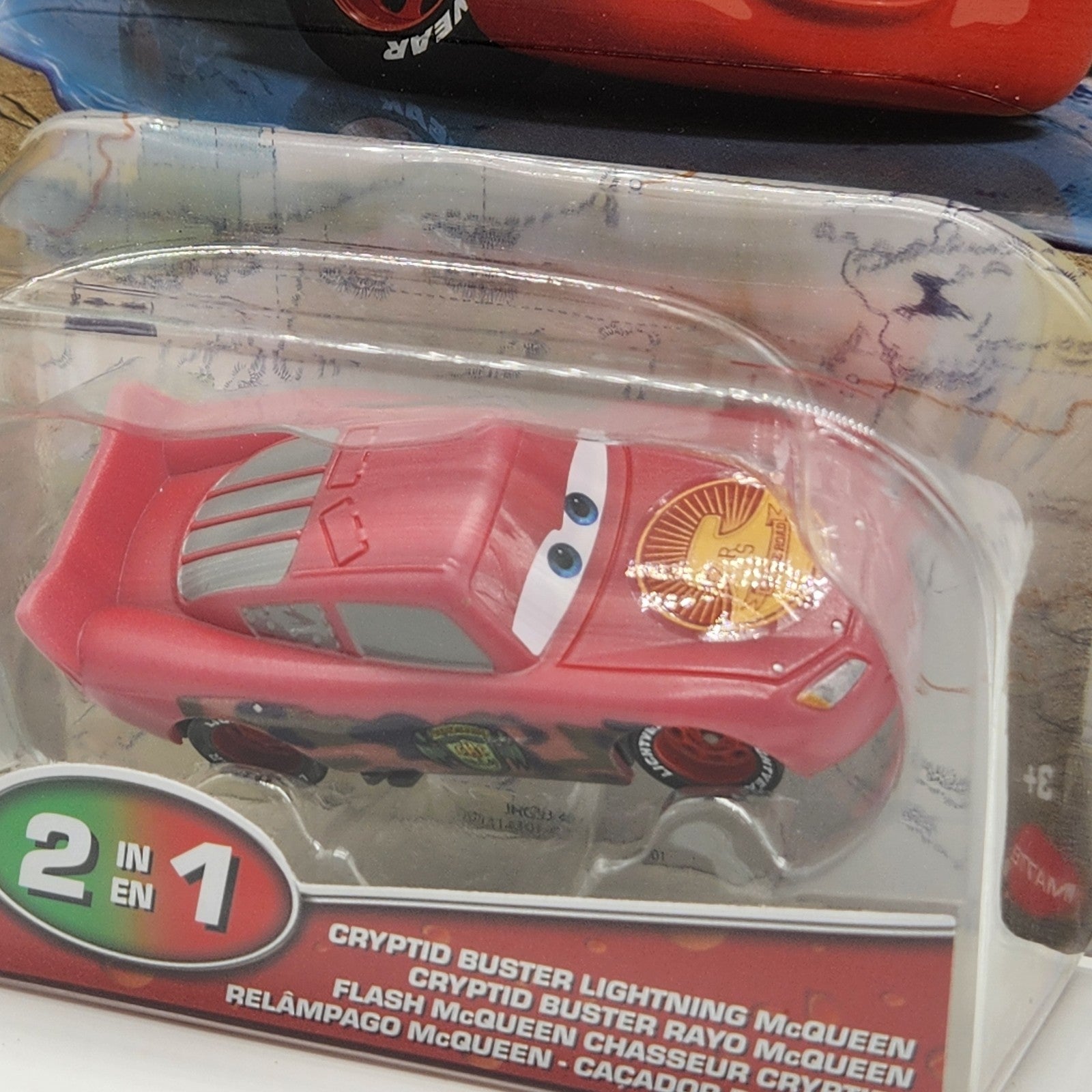 Disney Pixar Cars Color Changers Cryptid Buster Lightning McQueen On The Road2