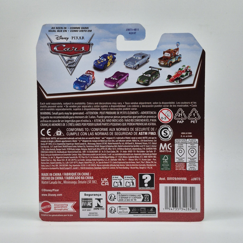 Memo Rojas Jr 20th Anniversary Disney Pixar Cars 1:55 Diecast 2