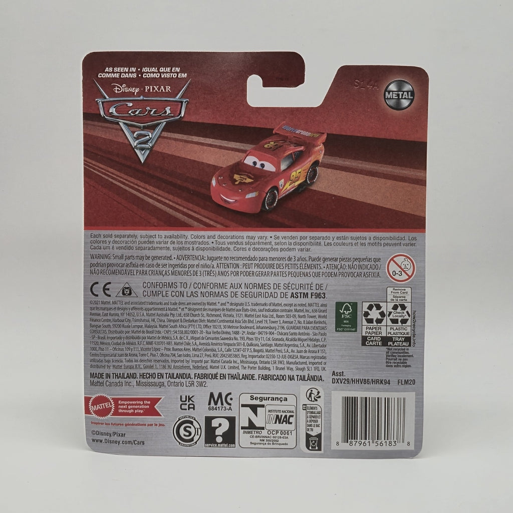 Disney Pixar Cars Lightning McQueen Racing Wheels - FLM20 2023 Thailand2