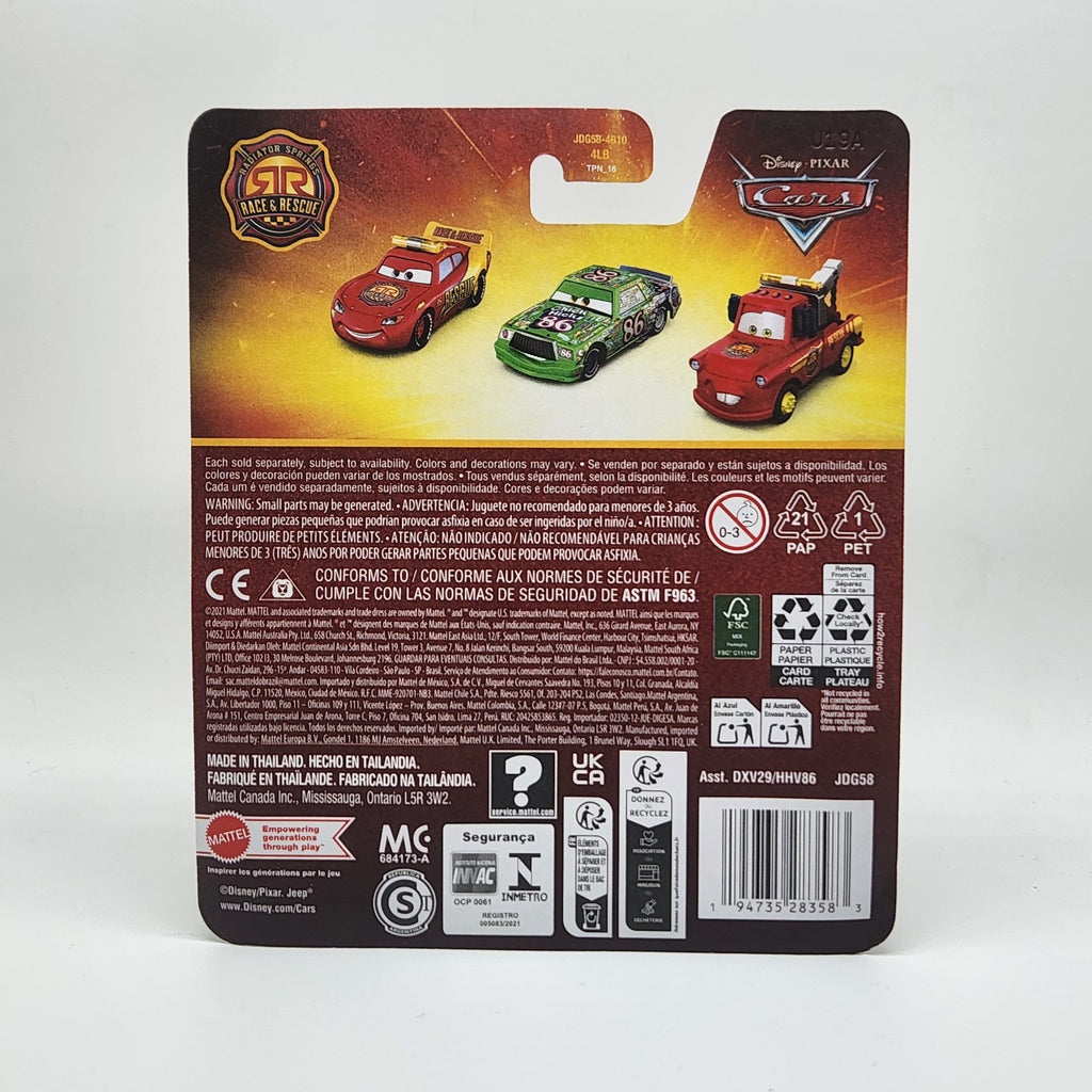 Disney Pixar Cars Radiator Springs Race & Rescue Sarge 1:55 Diecast Mattel Car2