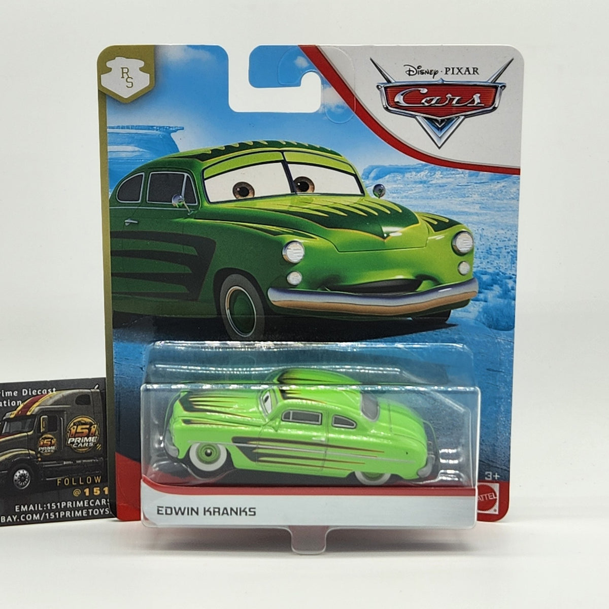 2018 Disney Pixar Cars RADIATOR SPRINGS Edwin Kranks GBY17 1:55 Diecast Mattel0