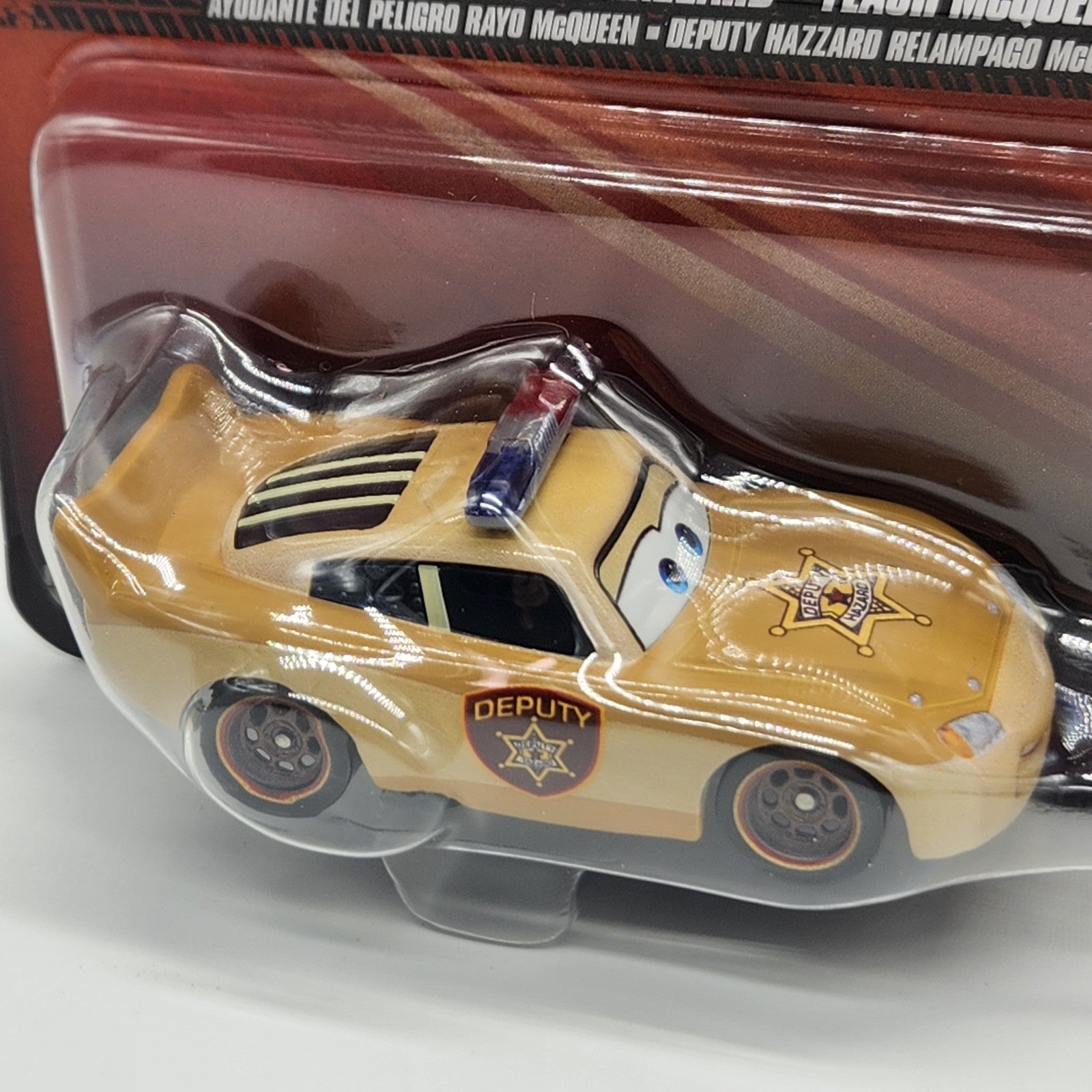 DISNEY PIXAR CARS LIGHTNING MCQUEEN DEPUTY HAZZARD BELLA CADAVRE 2026 2 PACK1
