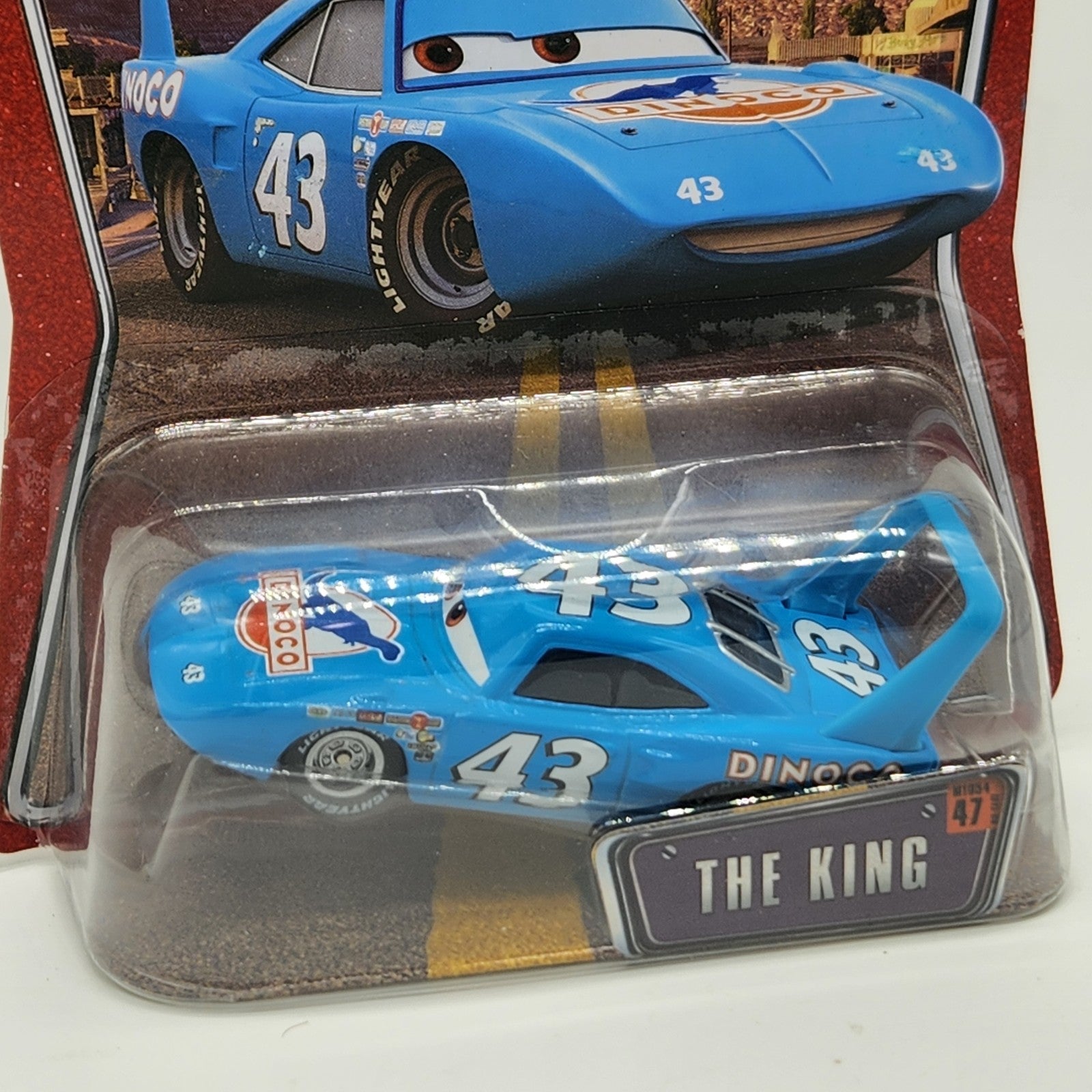 Disney Pixar Cars 2008 World of Cars The King 47 Strip Weathers Mattel 1:551