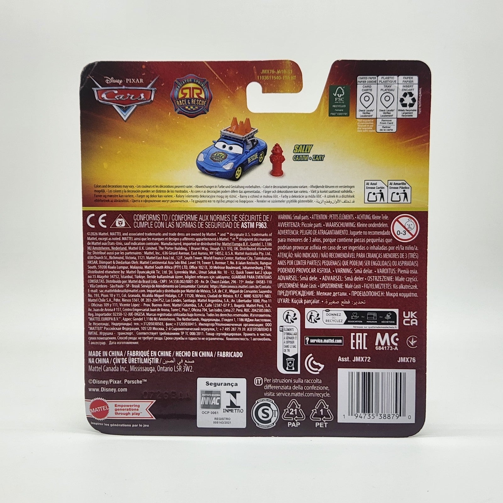 2026 Disney Pixar Cars Radiator Springs Race & Rescue   Sally2