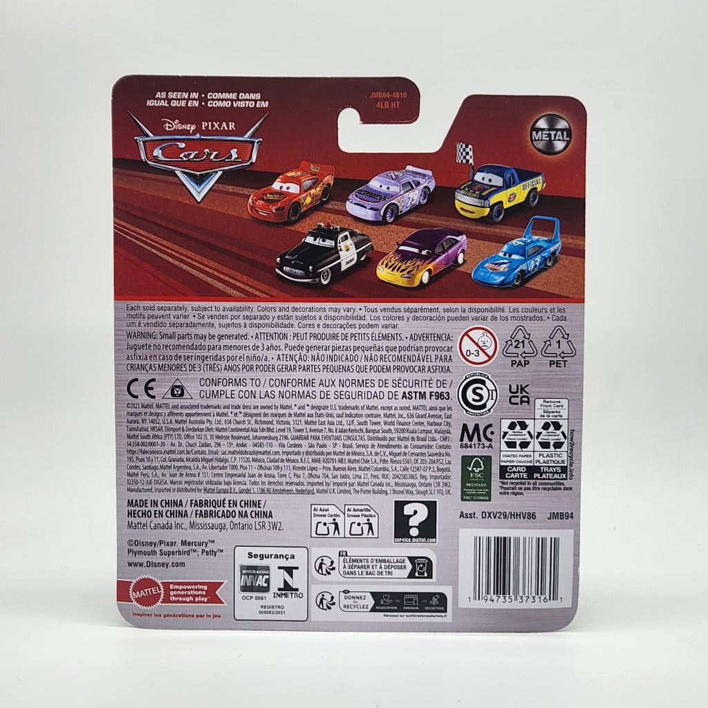 Brad Winmiler 2025 Disney Pixar Cars 1:55 (1$ Shipping On Additional Cars)2