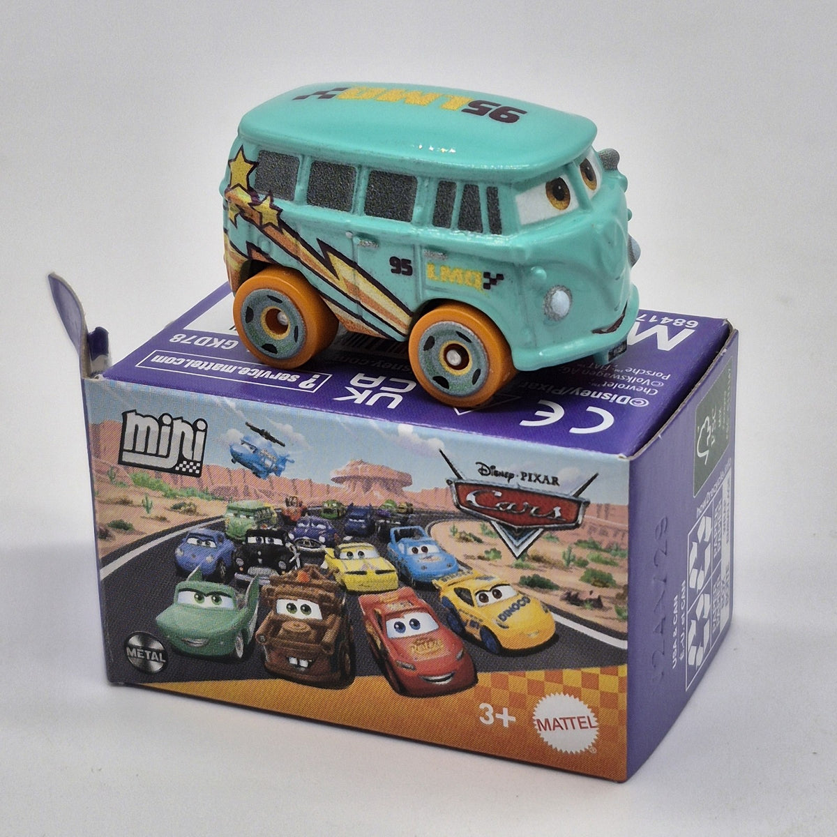 Race To Celebrate Fillmore 2026 Disney Pixar Cars Series 3 Mini Racers 1:870