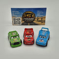2006 Cars 1 Final Race 3 Pack Mini Racers Disney Pixar Cars 1:87 Diecast Lot0