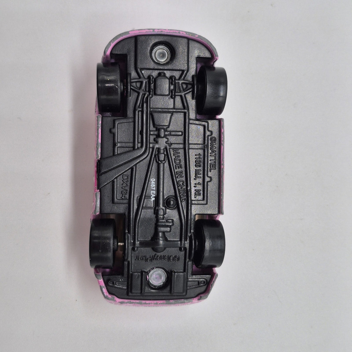 DISNEY PIXAR CARS REB MEEKER #36 TANK COAT PINK 1:55 DIECAST 3 PISTON CUP RACER8