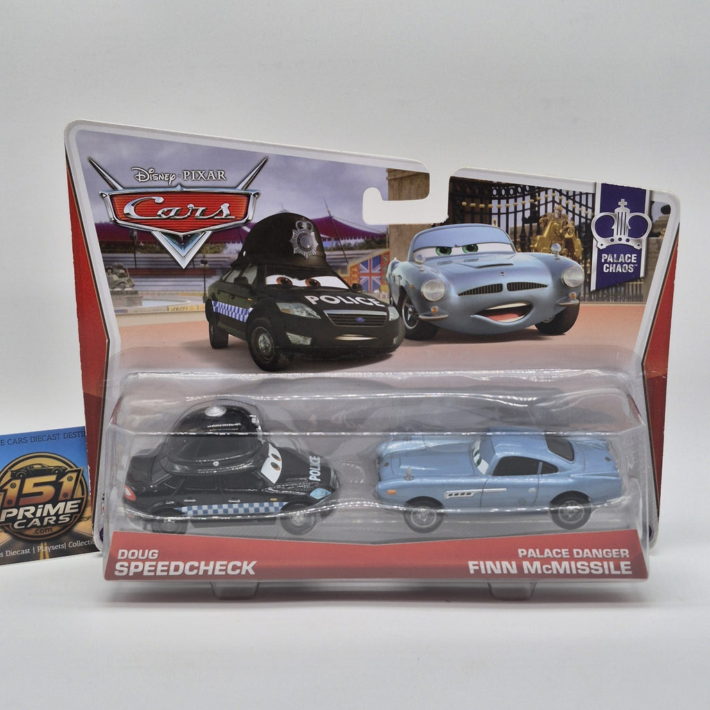 Palace Danger Finn Mcmissile And Doug Speedcheck 2013 Disney Pixar Cars 1:550