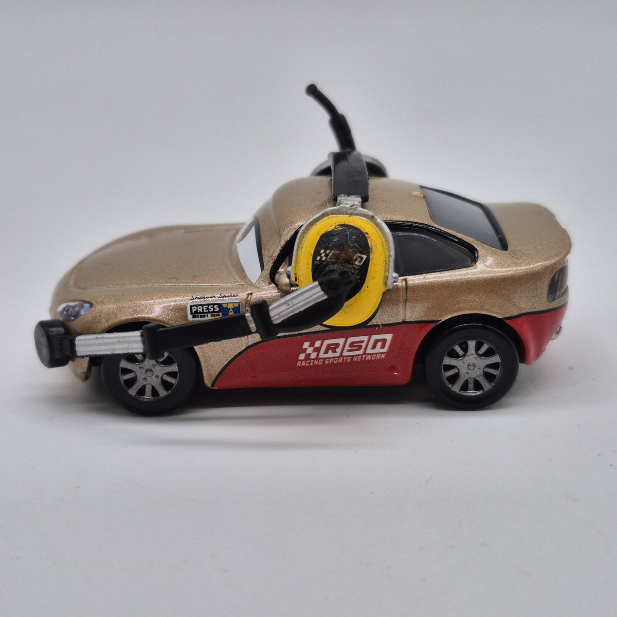 Shannon Spokes Loose Disney Pixar Cars Rsn Announcer 1:55 Diecast2