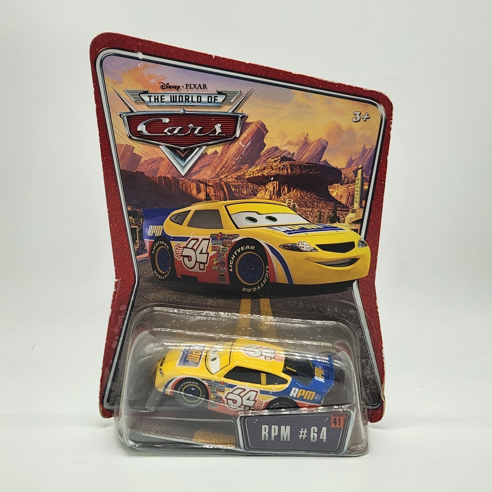 Winford Bradford RPM #64 Disney Pixar  World Of Cars 2008 1:55 Diecast0