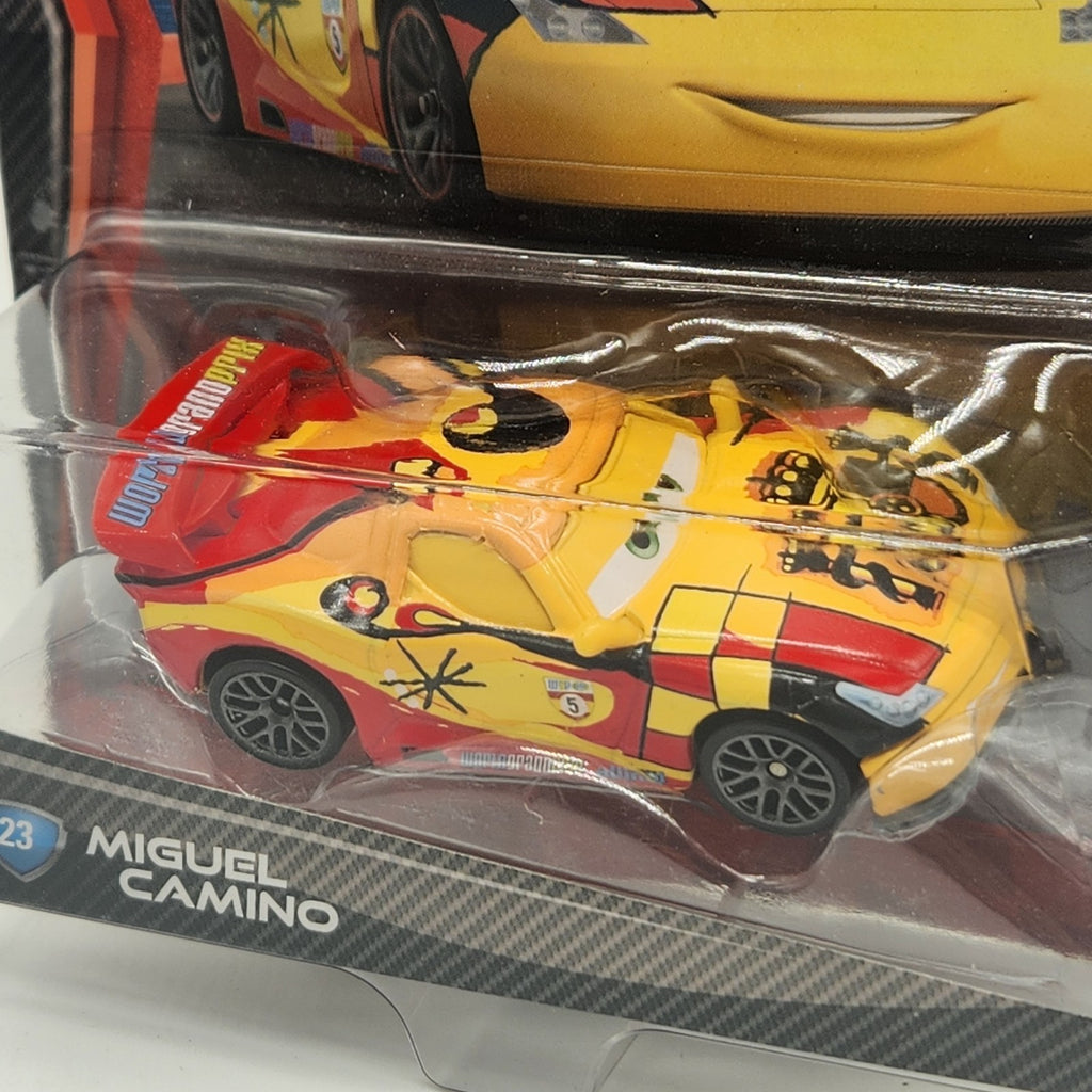 Miguel Camino 2011 Disney Pixar Cars 2 Diecast 1:55 New Sealed Mattel Toy1
