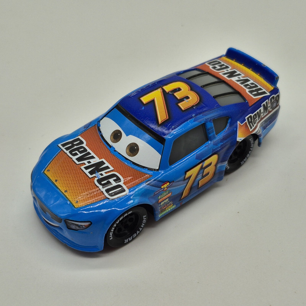 Rev N Go Racer #73 Disney Pixar Cars 3 Rare 1:55 Diecast1
