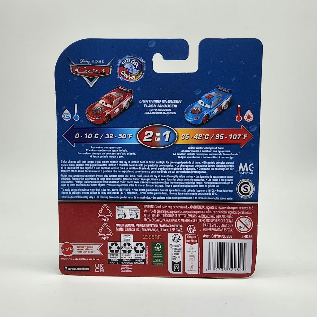 Race And Rescue Lightning Mcqueen Color Changers 2025 Disney Pixar Cars 1:552