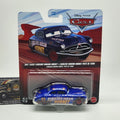 Disney Pixar Cars DIRT TRACK FABULOUS HUDSON HORNET Diecast 1:55 NEW0