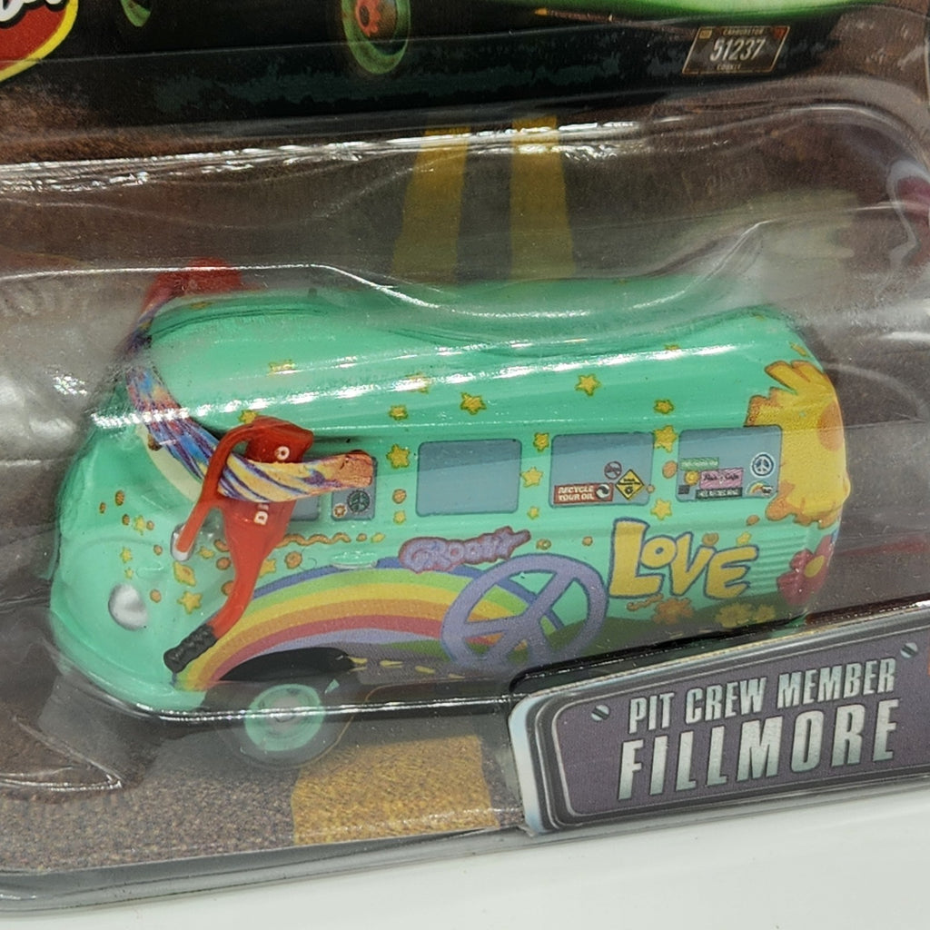 Disney Pixar The World of Cars Pit Crew Member Fillmore Mattel Diecast Toy 20071