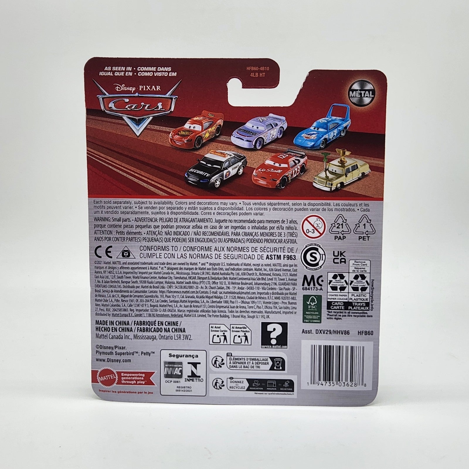 Dexter Hoover With Checkered Flag 2026 Disney Pixar Cars 1:55 Diecast Piston Cup2