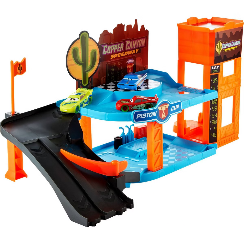 Copper Canyon Glowing Garage 2025 Disney Pixar Cars Playset 1:55 Target Mattel3