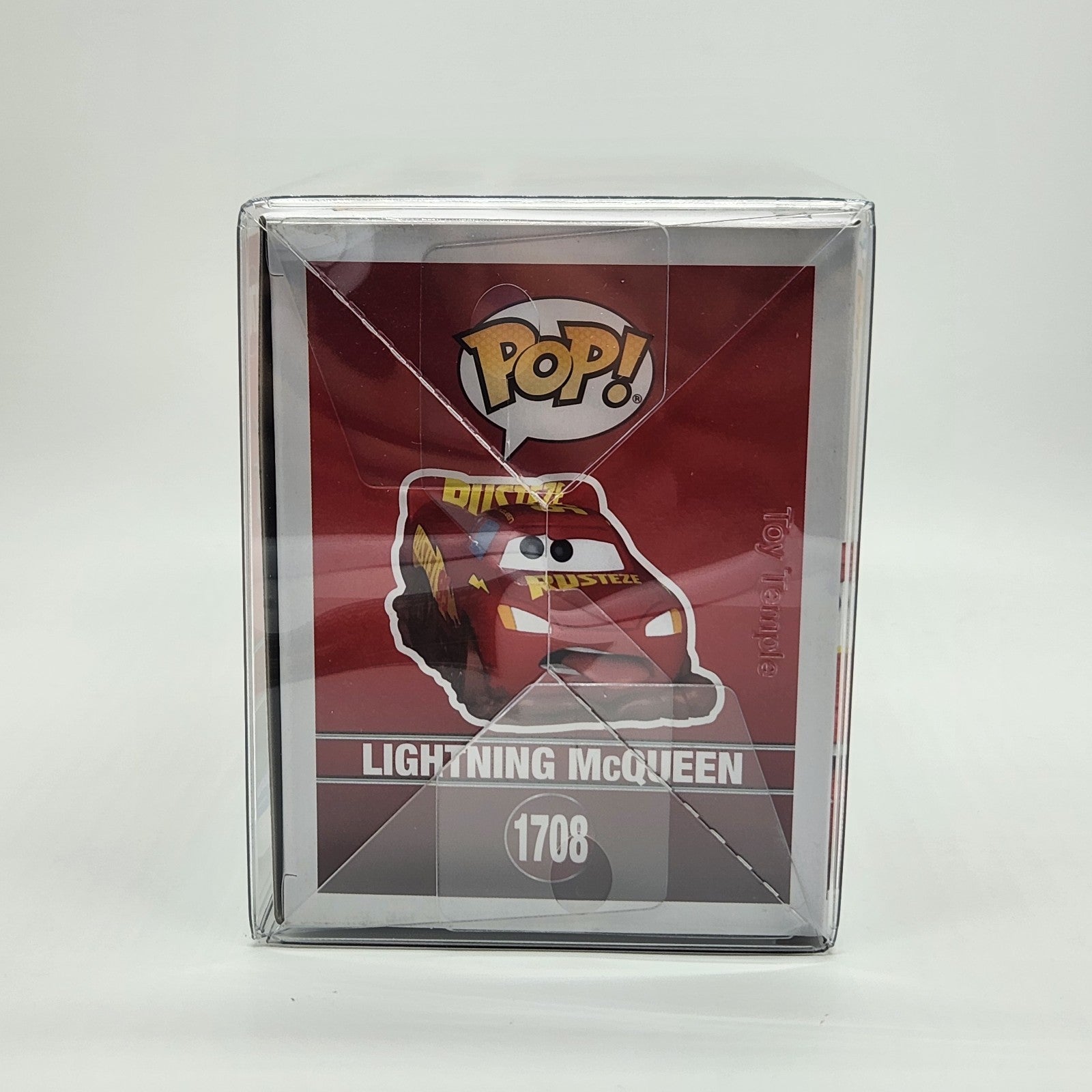 Funko Pop! Vinyl Disney Pixar Cars Lightning McQueen 1708 - Toy Temple Exclusive5